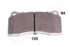 ASHIKA 51-01-103 Brake Pad Set, disc brake